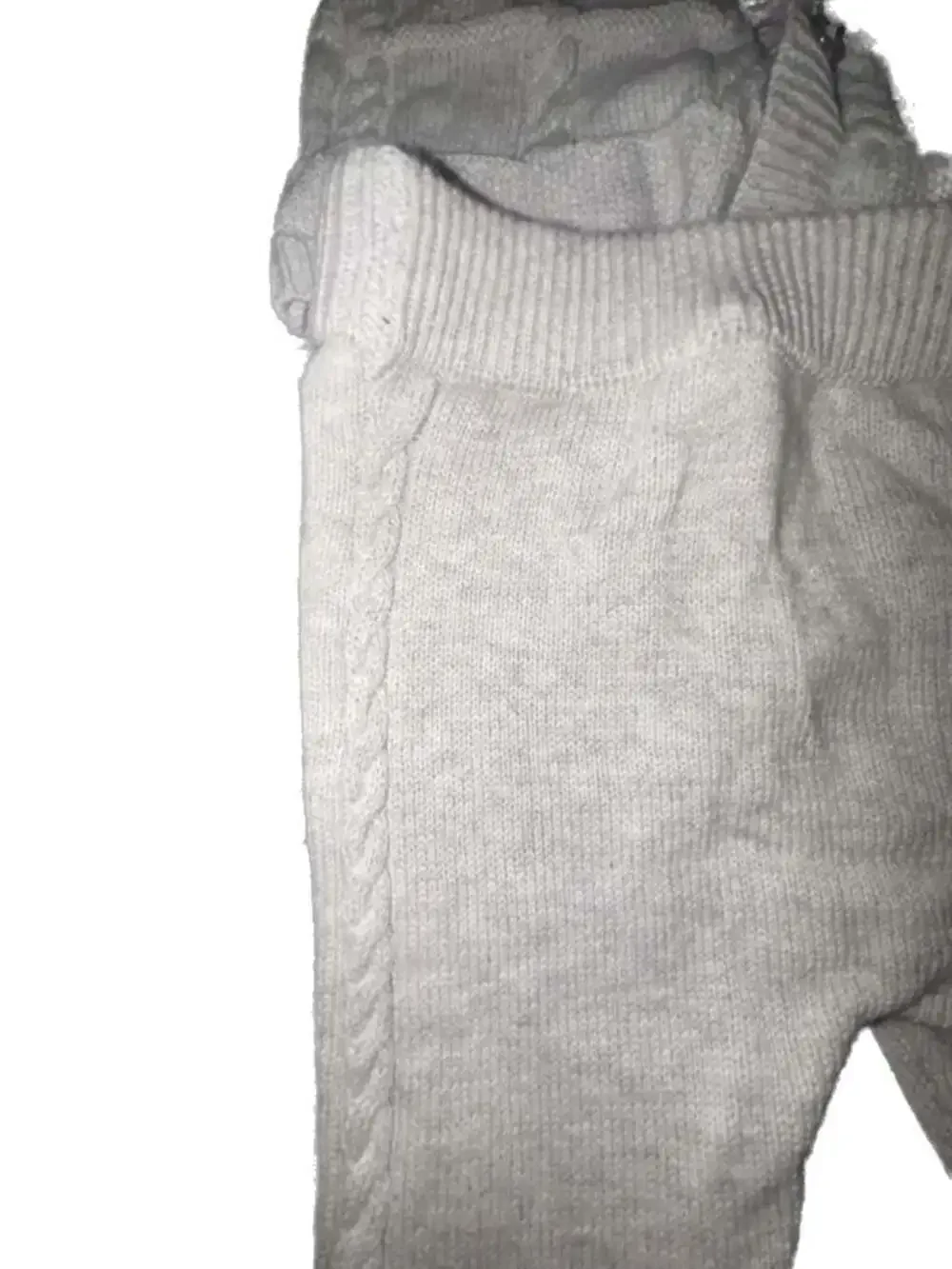 Little Me Baby Boy Two-Piece Cable Knit Hoodie and Pants Set